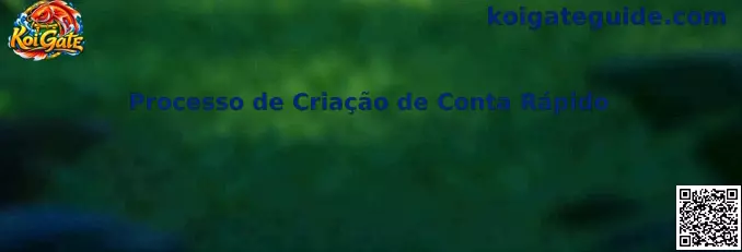 Processo de Criação de Conta Rápido