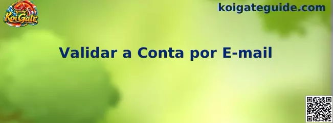 Validar Conta por E-mail