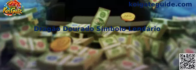 Dragão Dourado Símbolo Lendário