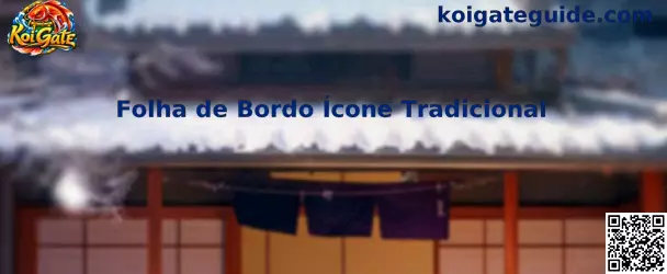 Folha de Bordo Ícone Tradicional